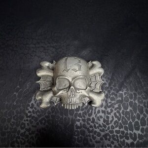 VTG Lucky 13 Zippo Holding Belt Buckle